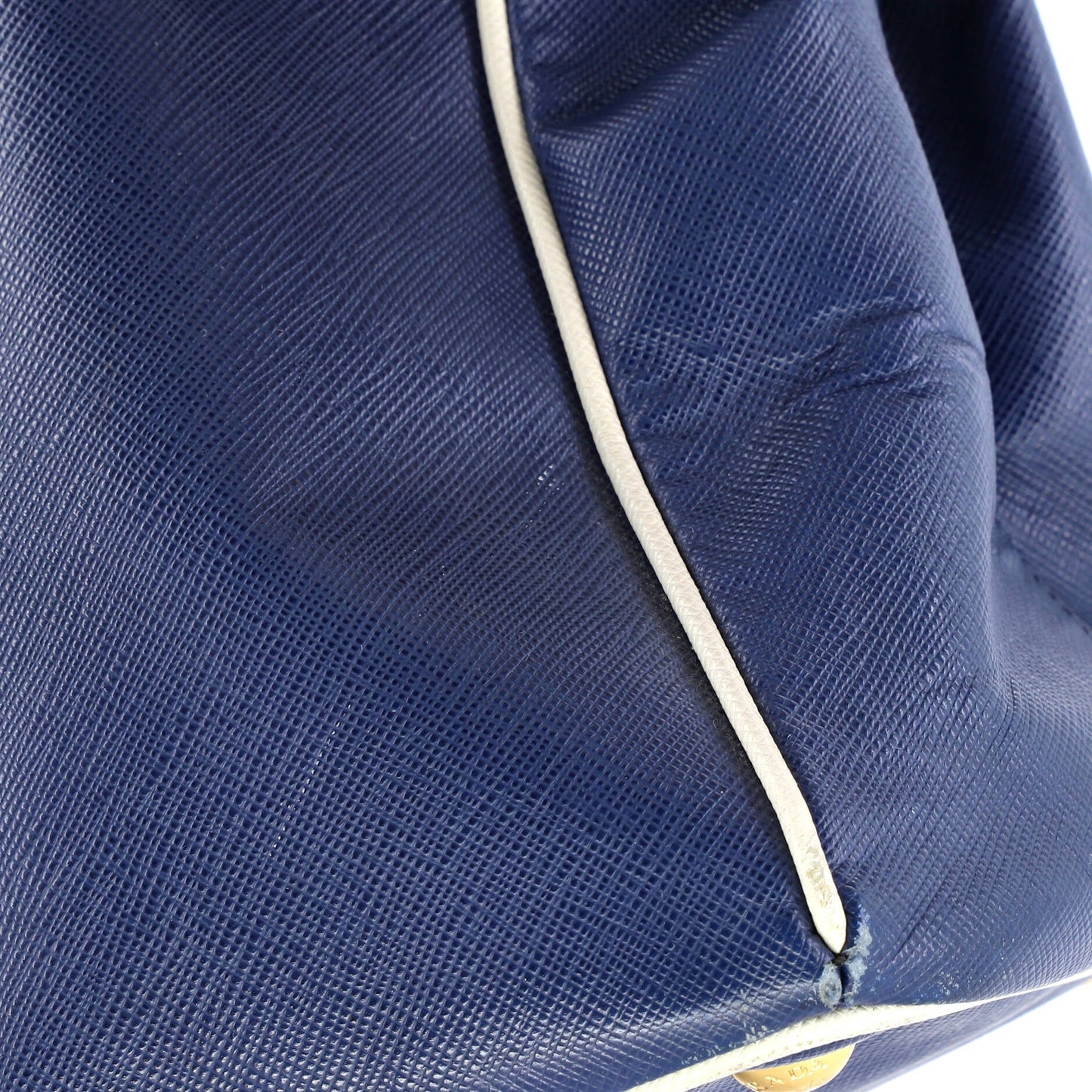 Double Zip Lux Tote Saffiano Leather Large