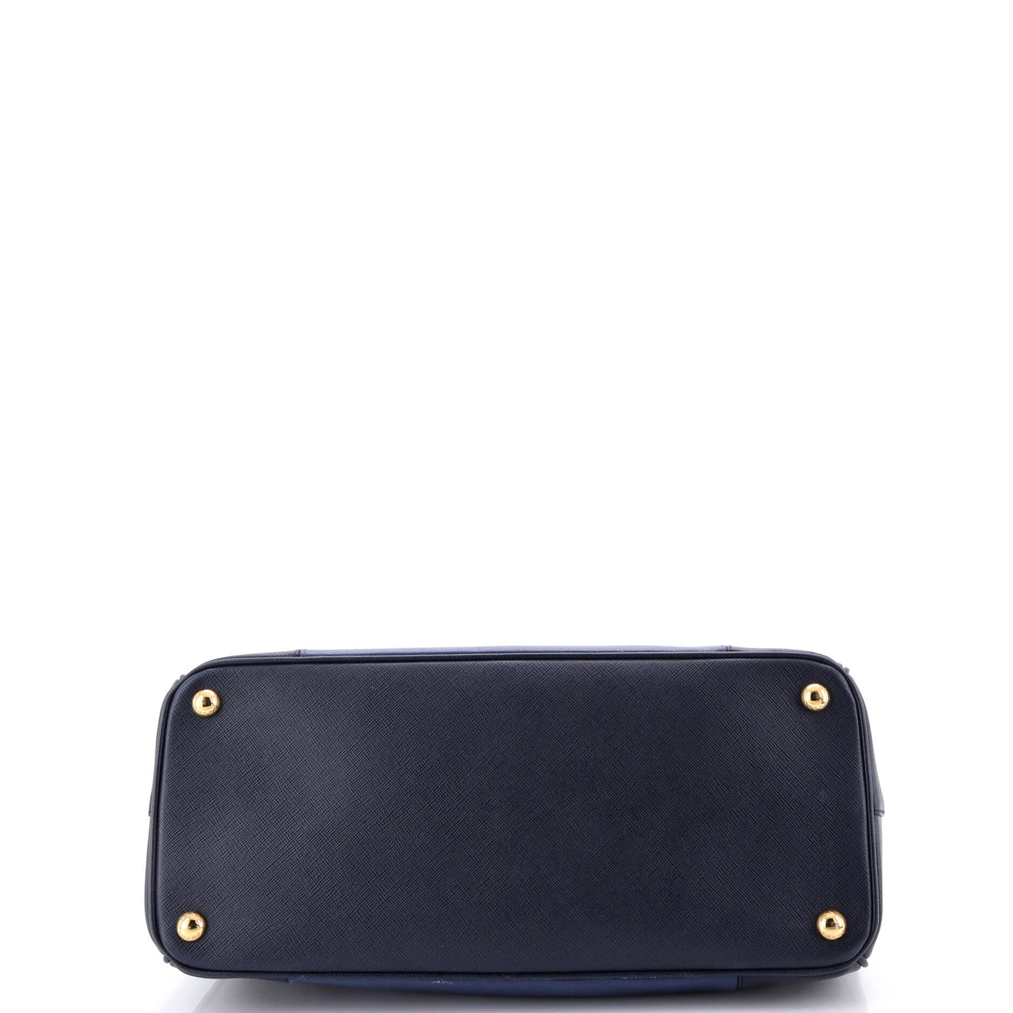 Bicolor Double Zip Lux Tote Saffiano Leather Medium