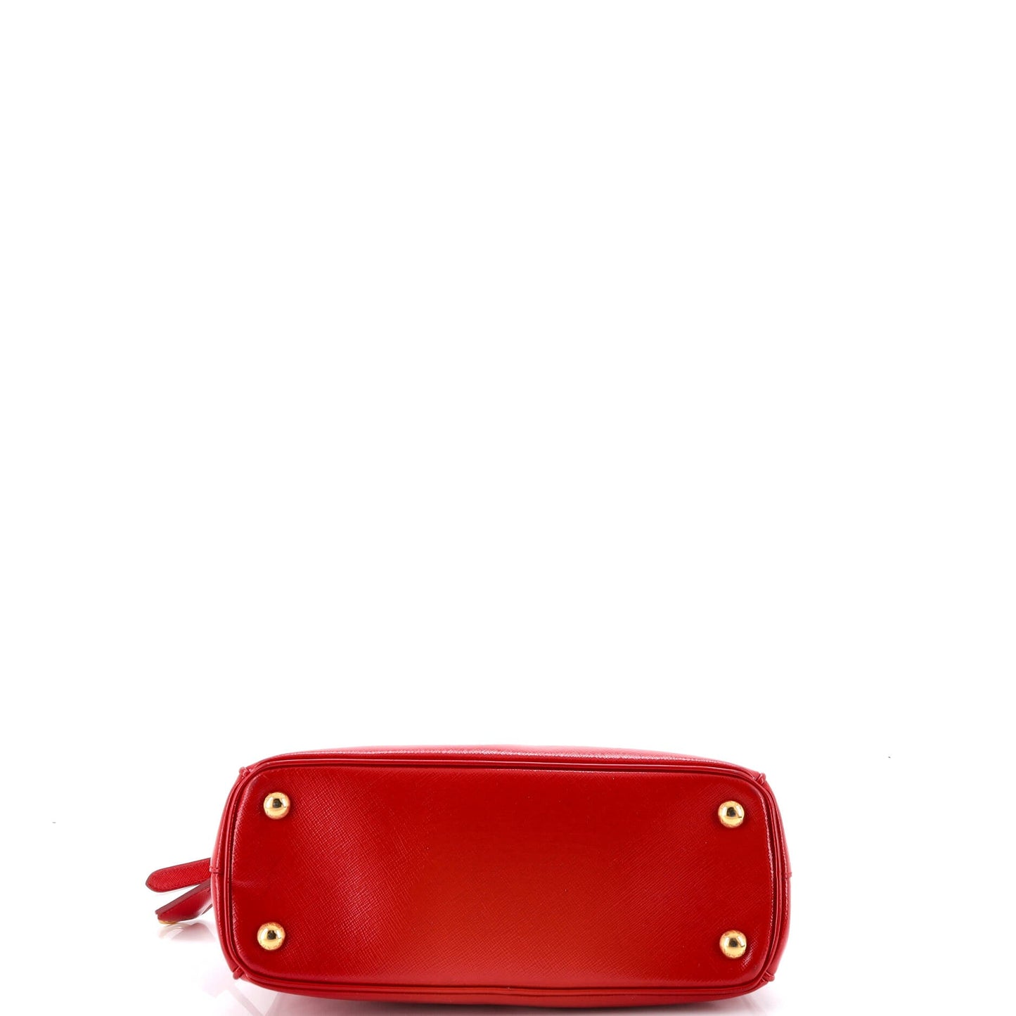 Double Zip Lux Tote Vernice Saffiano Leather Mini