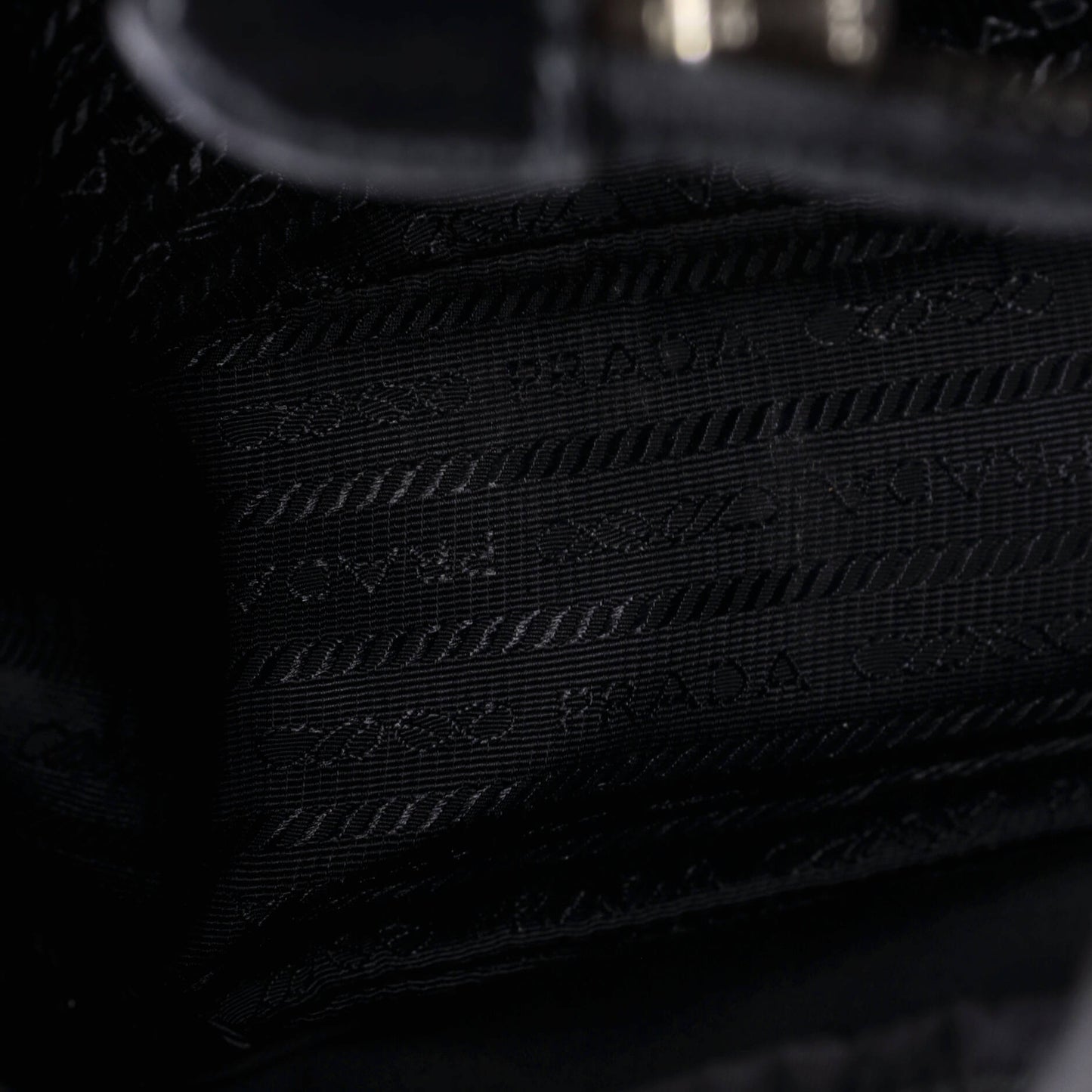 Padded Flap Shoulder Bag Quilted Tessuto