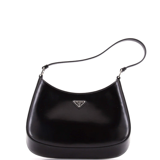 Cleo Shoulder Bag Spazzolato Leather Medium