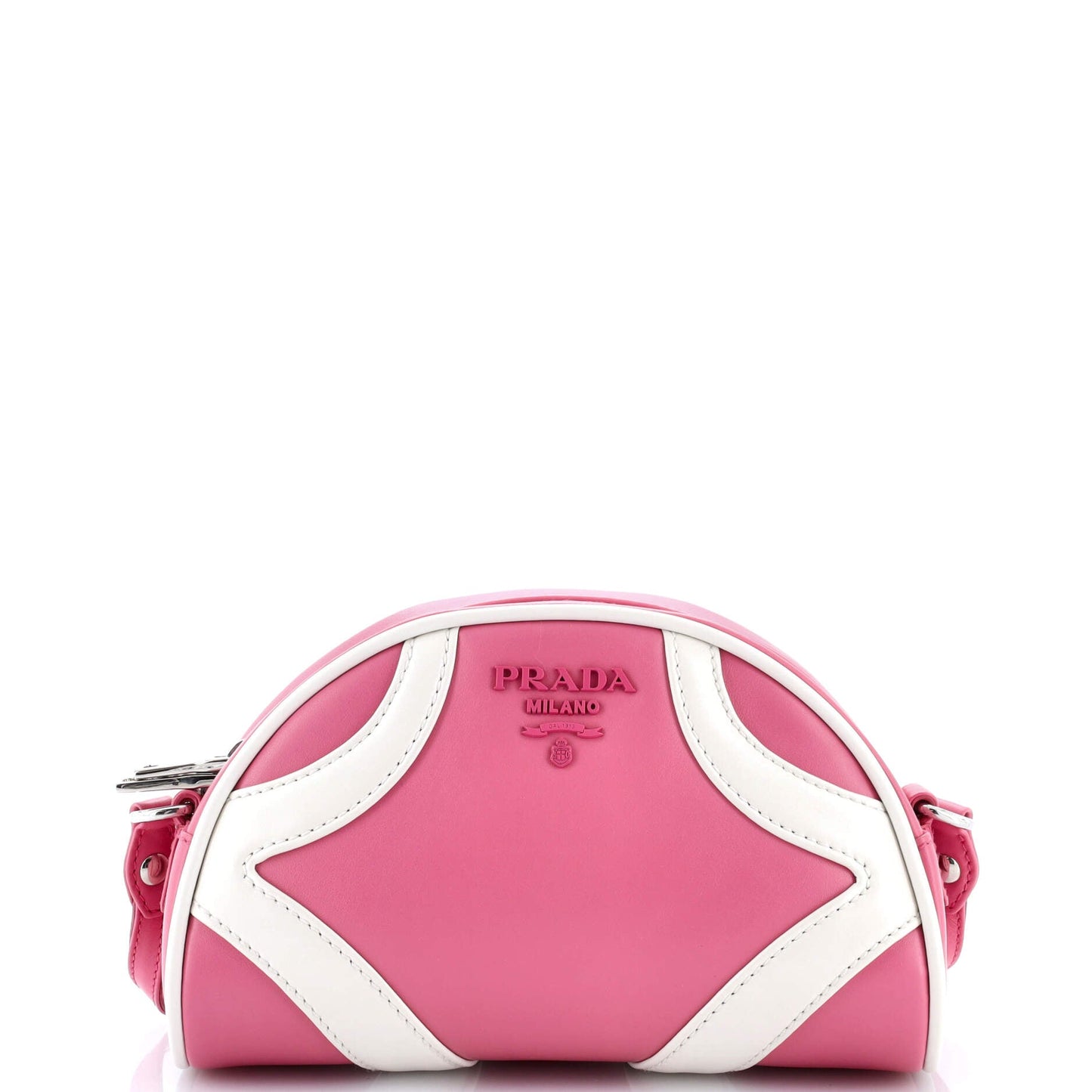 Bowling Convertible Handle Bag Leather Small