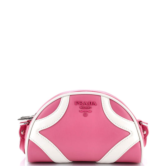 Bowling Convertible Handle Bag Leather Small