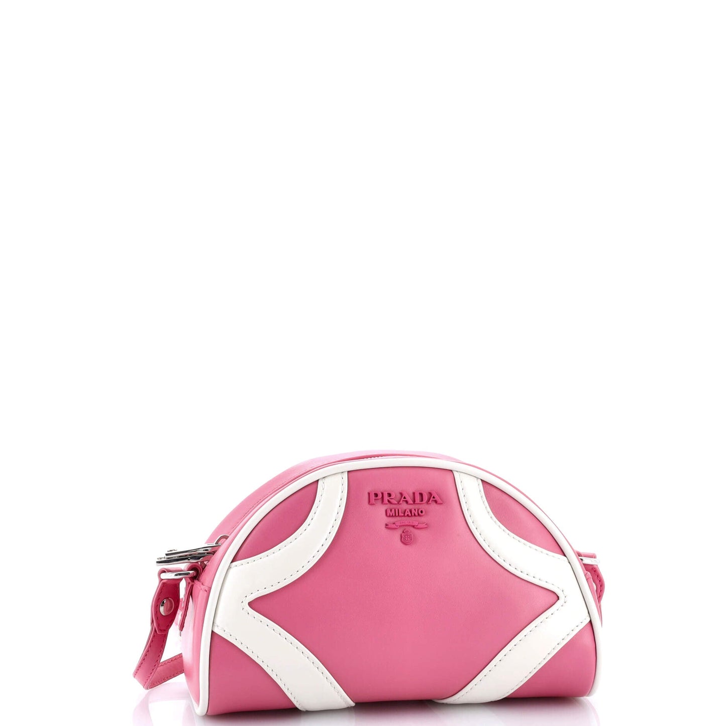 Bowling Convertible Handle Bag Leather Small