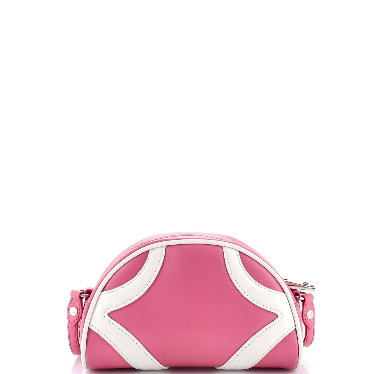 Bowling Convertible Handle Bag Leather Small