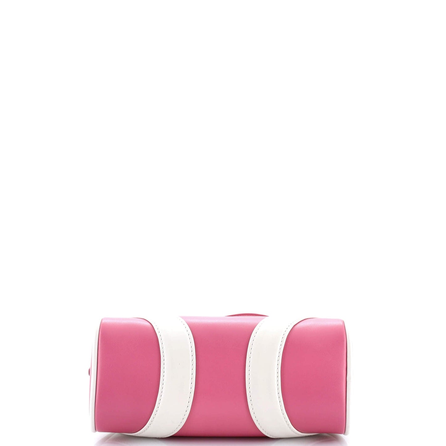 Bowling Convertible Handle Bag Leather Small