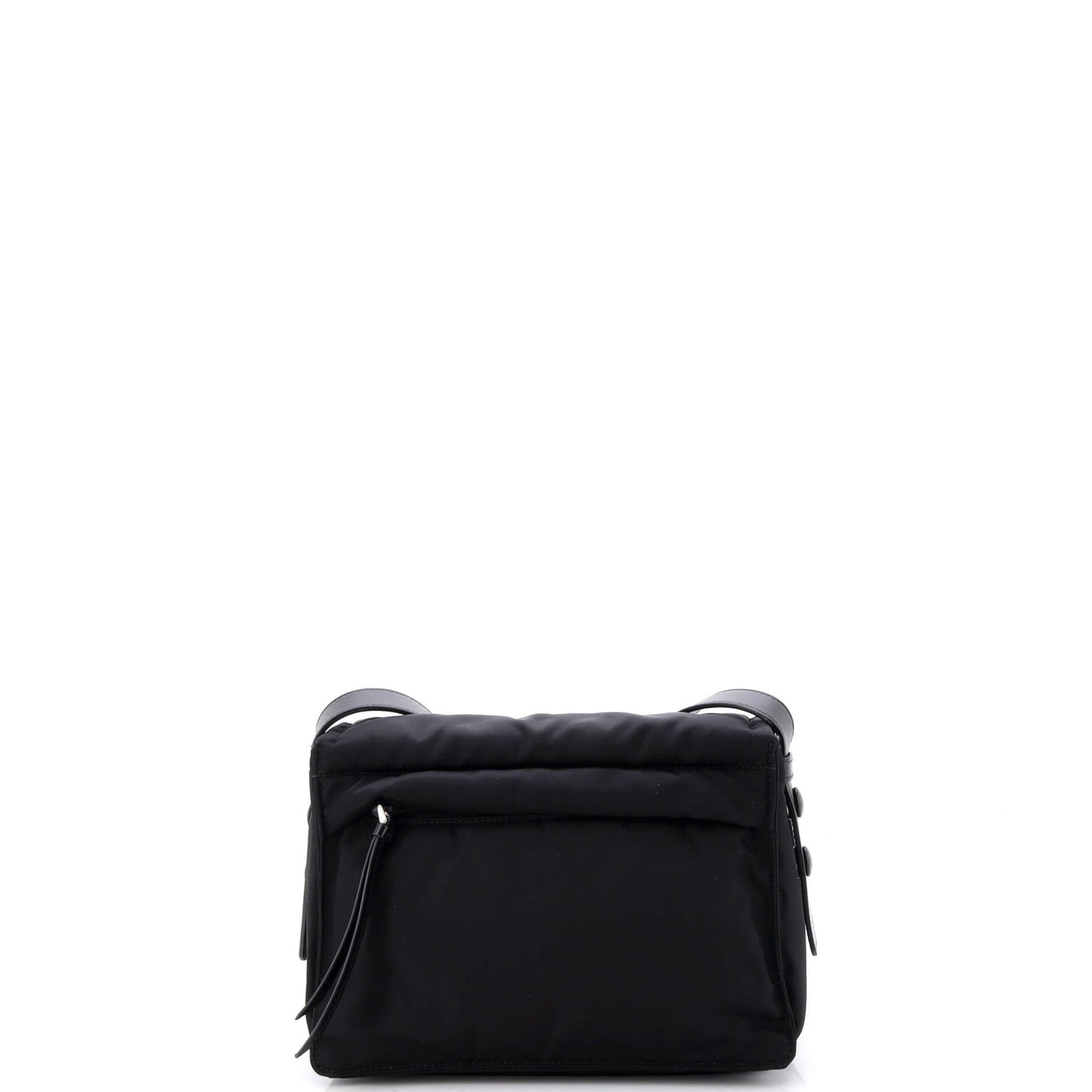 Padded Flap Shoulder Bag Re-Nylon Small