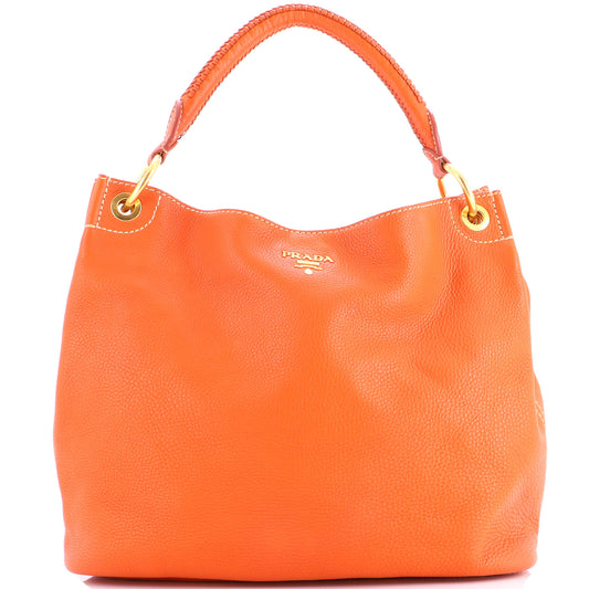 Rolled Hobo Vitello Daino Large