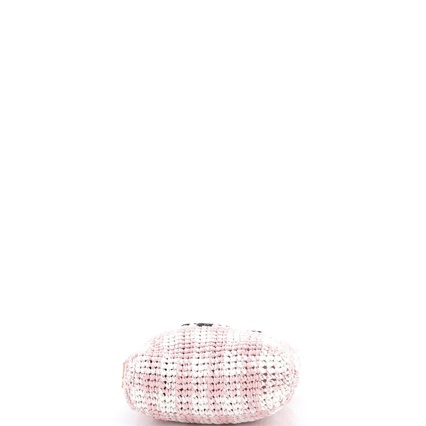 Logo Tote Raffia Small