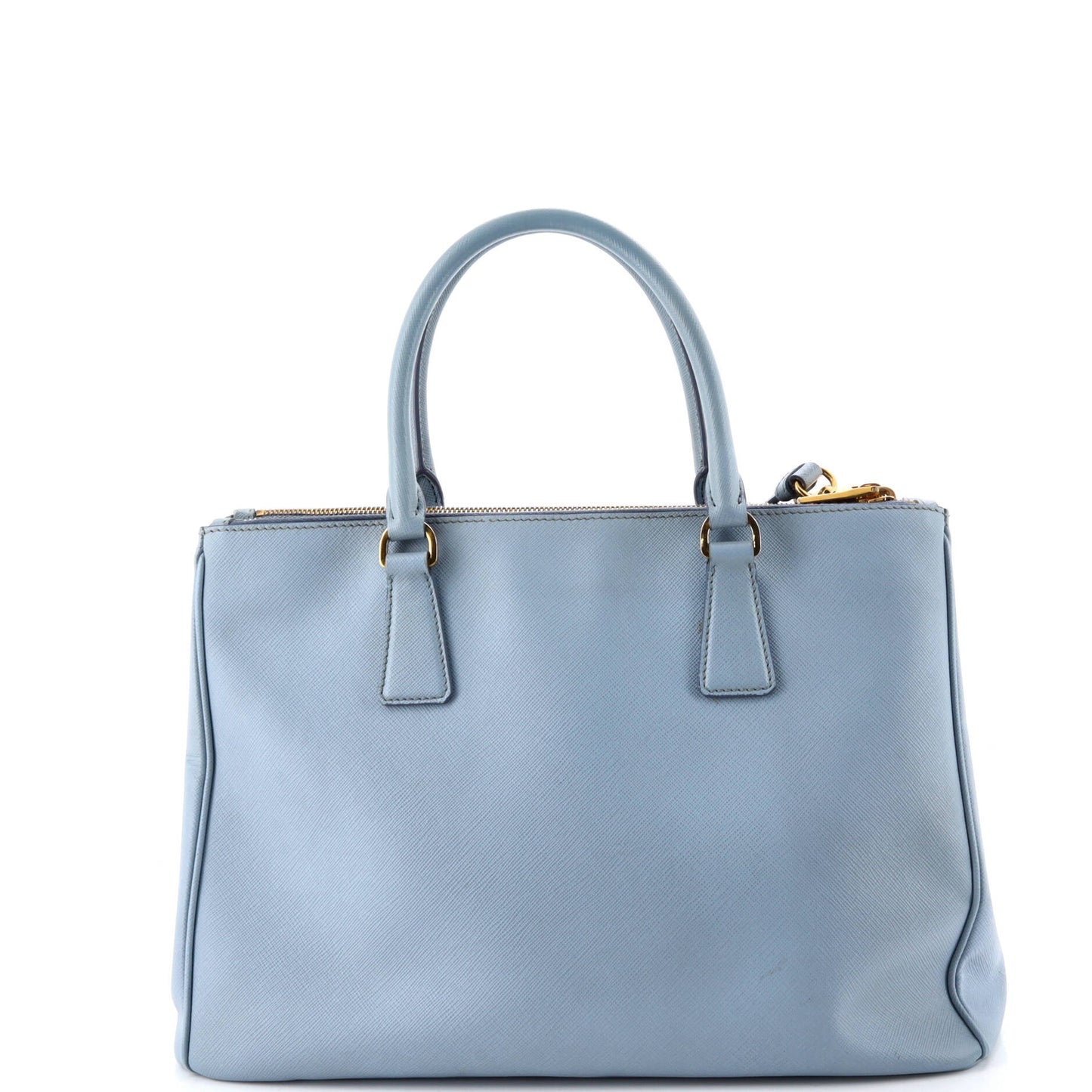 Double Zip Lux Tote Saffiano Leather Medium