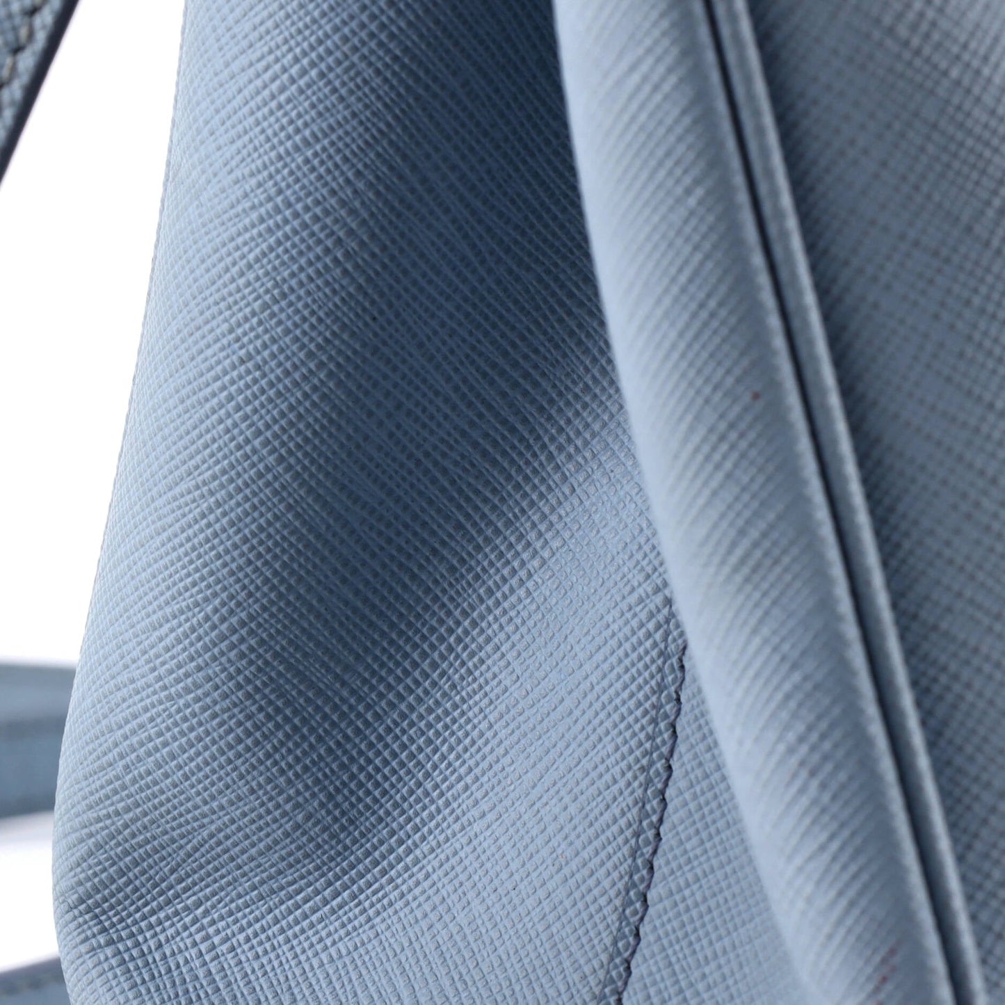 Double Zip Lux Tote Saffiano Leather Medium