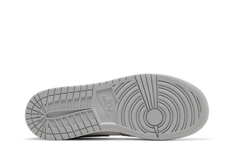Jordan 1 Mid Wolf Grey Midnight Navy (GS)