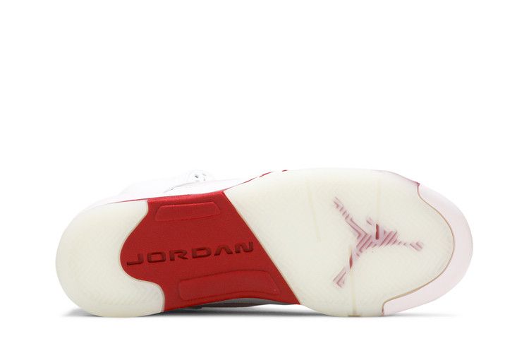 Jordan 5 Retro White Pink Red (GS)