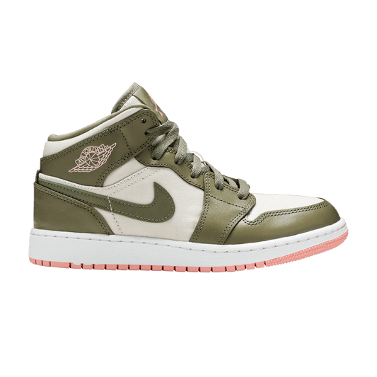 Jordan 1 Mid Trooper Bleached Coral (GS)