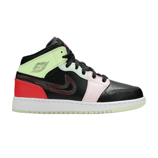 Jordan 1 Mid Glow-In-The-Dark (GS)