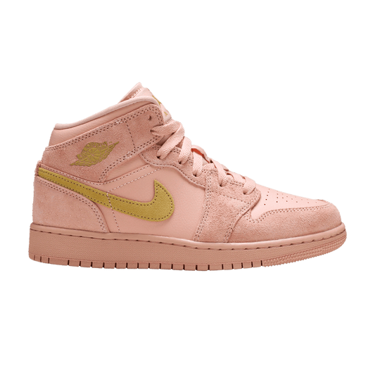 Jordan 1 Mid Coral Gold (GS)