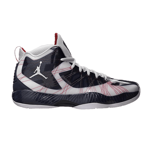 Jordan 2012 Lite White Gym Red Navy Blue