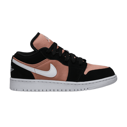 Jordan 1 Low Black White Rose Gold (GS)