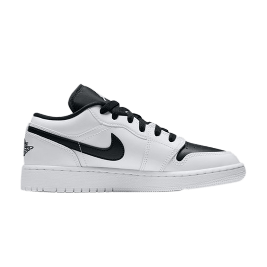 Jordan 1 Low White Black Patent (GS)