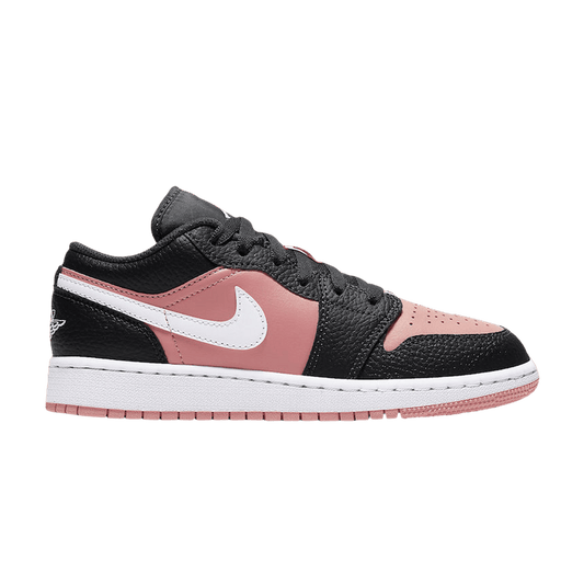 Jordan 1 Low Black Pink Quartz (GS)