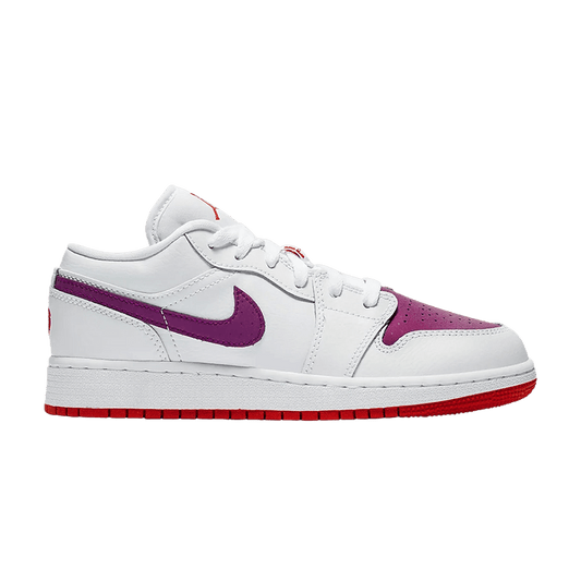 Jordan 1 Low White True Berry (GS)