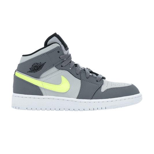Jordan 1 Mid Gunsmoke Volt (GS)