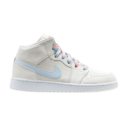 Jordan 1 Mid Multi-Color Swoosh Phantom (GS)