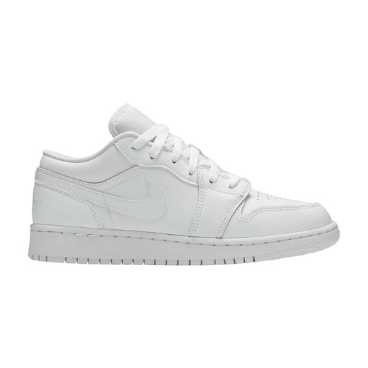 Jordan 1 Low Triple White Logo (GS)