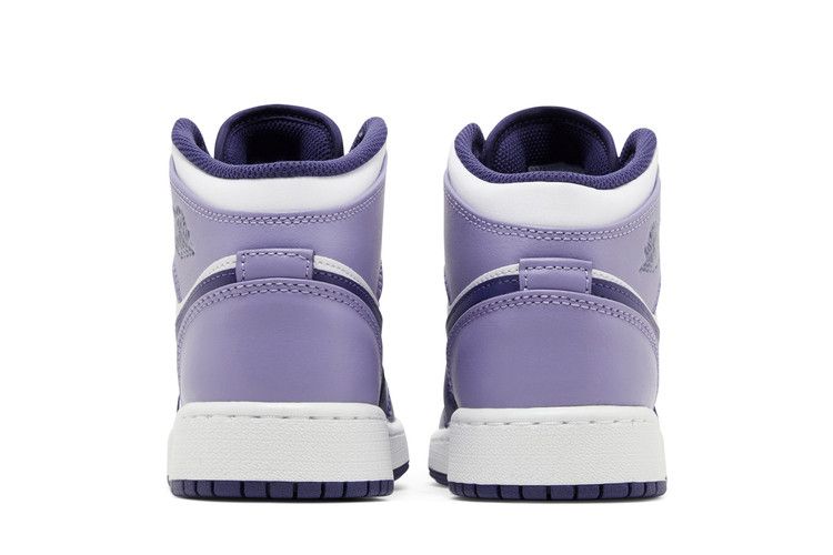 Jordan 1 Mid White Sky J Purple (GS)