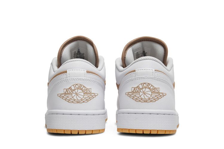 Jordan 1 Low Gum White