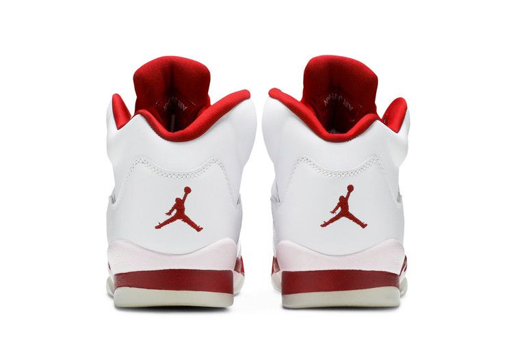 Jordan 5 Retro White Pink Red (GS)