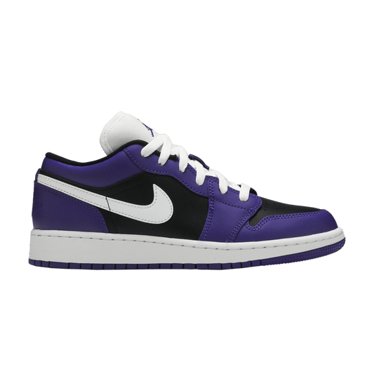 Jordan 1 Low Court Purple Black (GS)