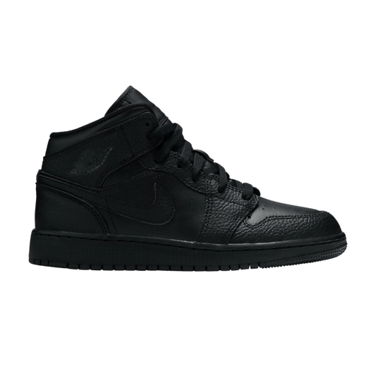 Jordan 1 Mid Black (GS)