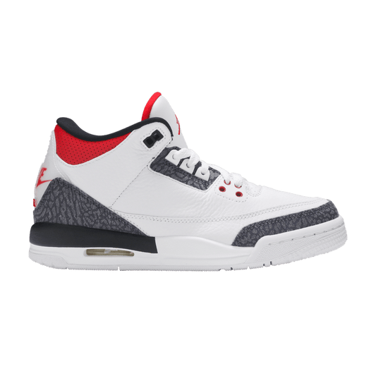 Jordan 3 Retro SE Fire Red Denim (GS)