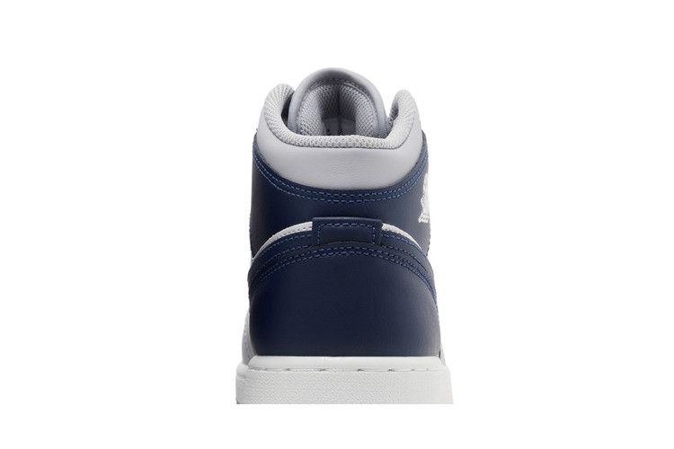 Jordan 1 Mid Wolf Grey Midnight Navy (GS)