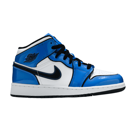 Jordan 1 Mid Signal Blue (GS)