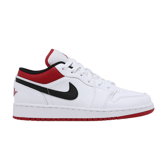 Jordan 1 Low White Gym Red (GS)