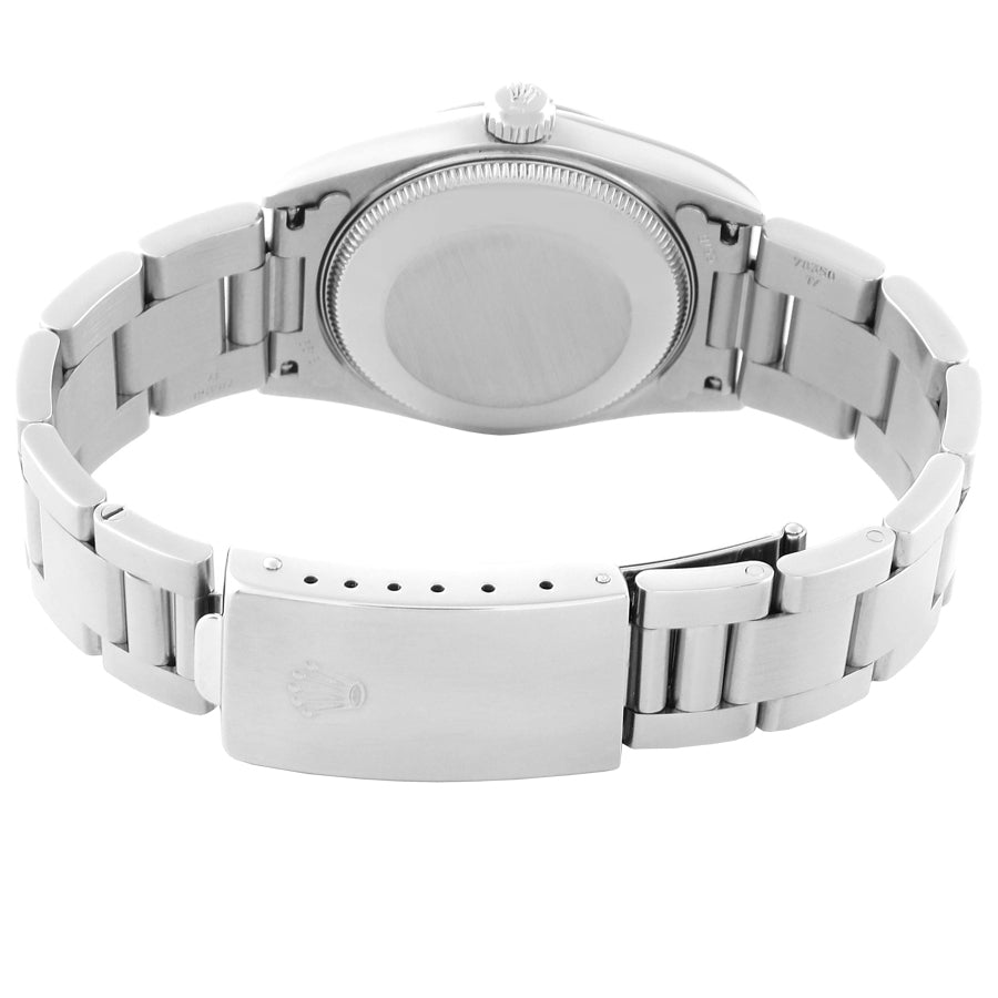 Rolex Oyster Perpetual 31 Black Dial Steel Women's Watch 77080