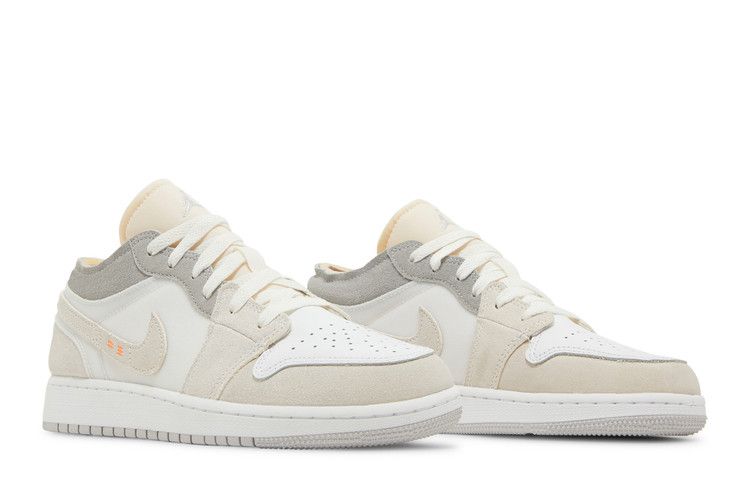 Jordan 1 Low Inside Out Cream White Light Grey (GS)