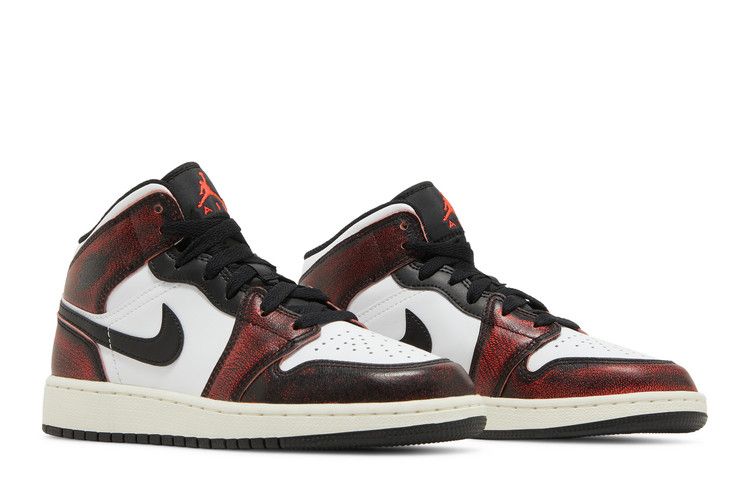 Jordan 1 Mid Wear-Away Chicago (GS)