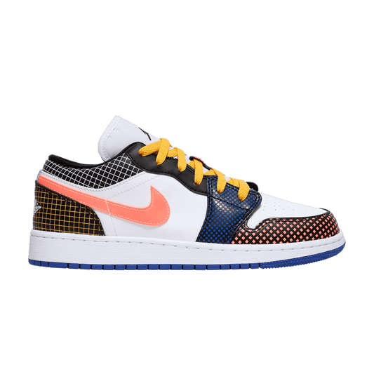 Jordan 1 Low MMD Multi-Color Grid (GS)