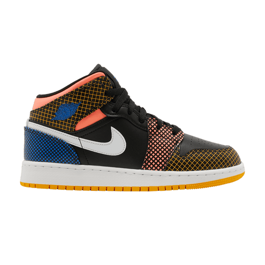 Jordan 1 Mid MMD Multi-Color Grid (GS)