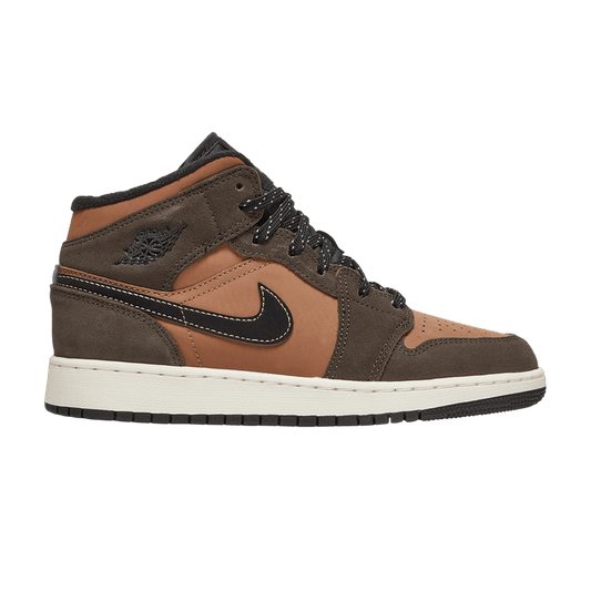 Jordan 1 Mid SE Dark Chocolate (GS)