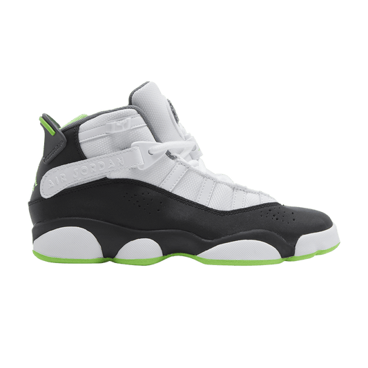 Jordan 6 Rings White Black Green (GS)