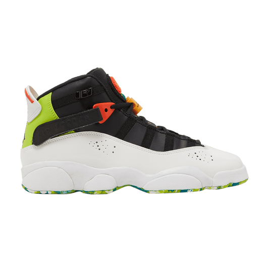 Jordan 6 Rings White Neon Green (GS)
