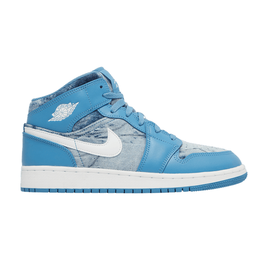 Jordan 1 Mid Washed Denim (GS)