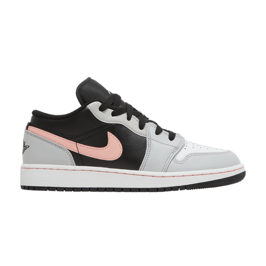 Jordan 1 Low Black Grey Pink (GS)