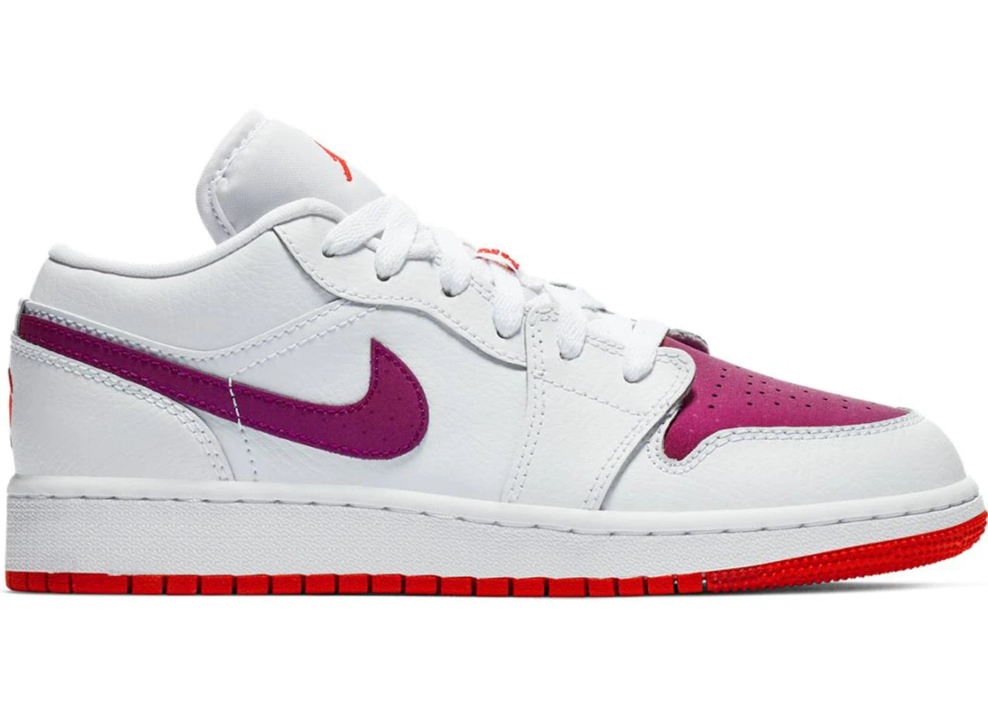 Jordan 1 Low White True Berry (GS)