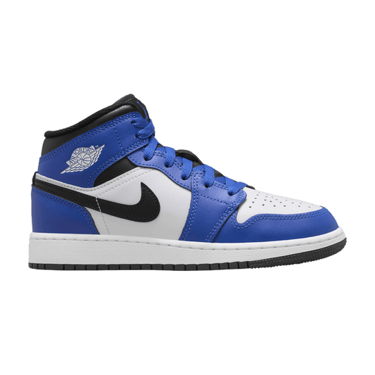 Jordan 1 Mid Game Royal White Black (GS)