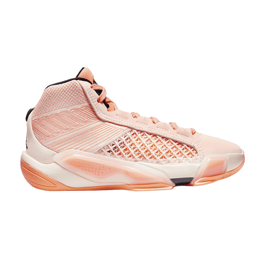 Jordan 38 Crimson Tint Orange Pulse Black (GS)